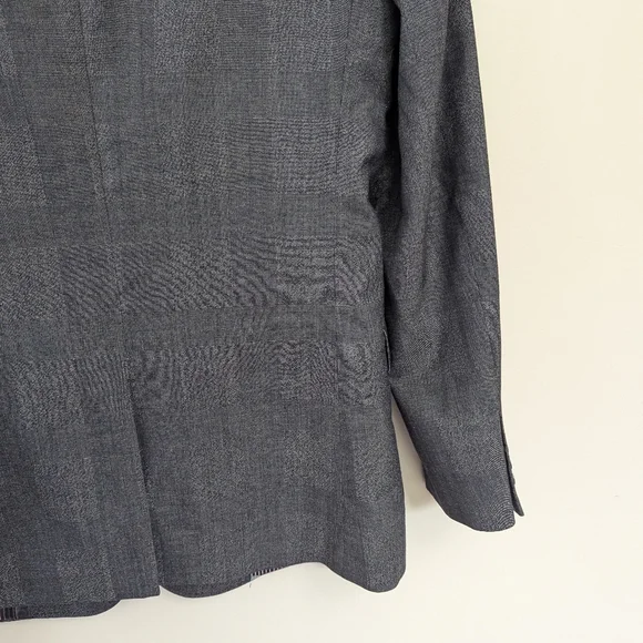 Ted Baker London Men's Modern Fit Blazer Grey Check Wool‎ Apothecary - Picture 11 of 16